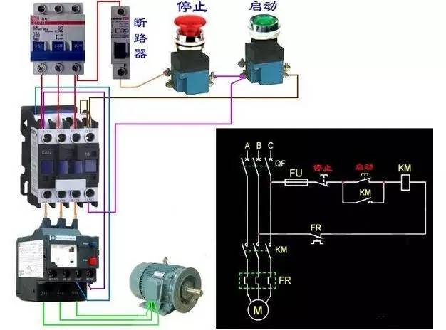 數(shù)字式熱繼電器的動作原理和電器圖以及接線圖介紹